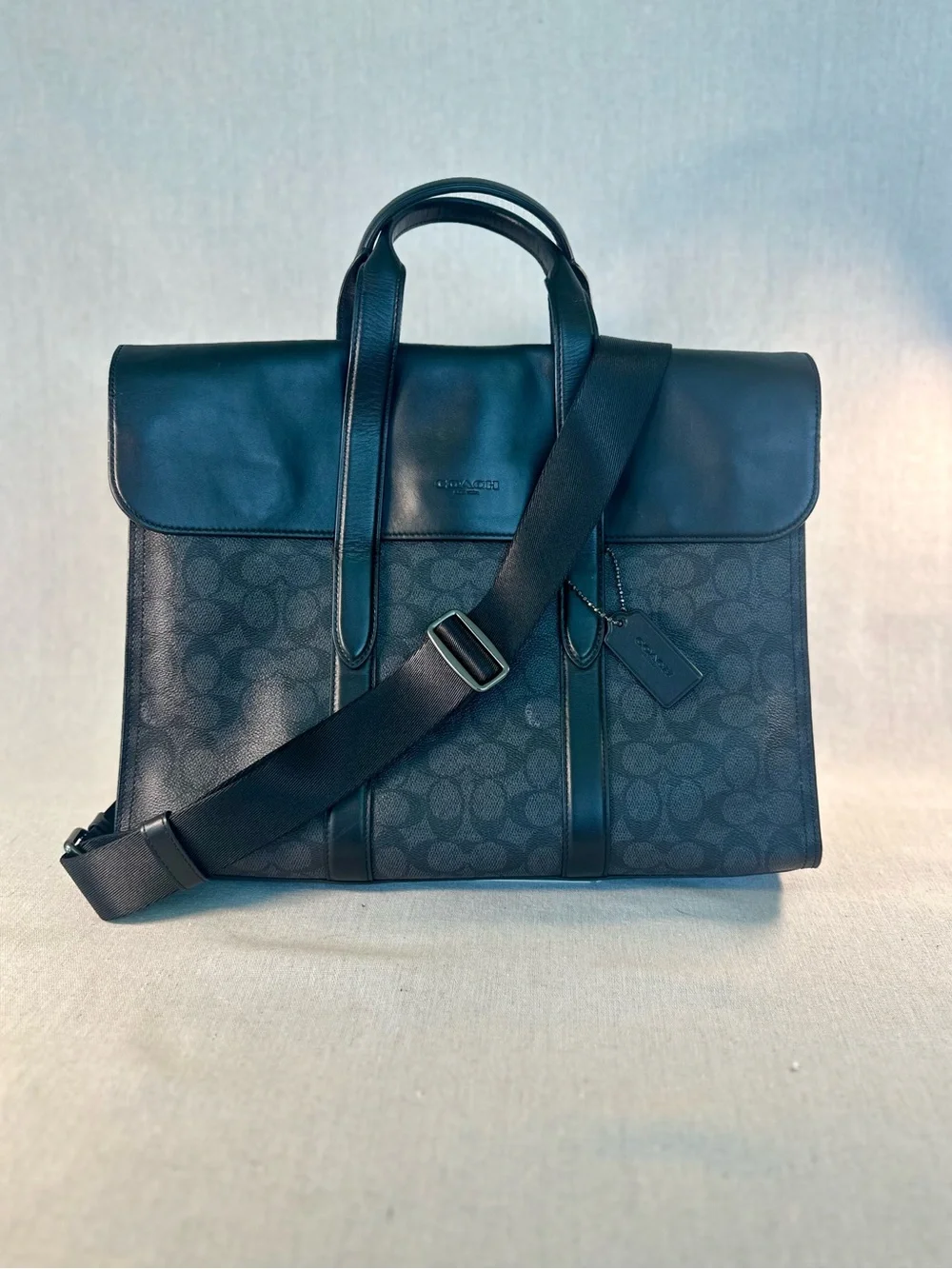 Coach Metropolitan Portfolio Briefcase in Signature Canvas Style No. 39775